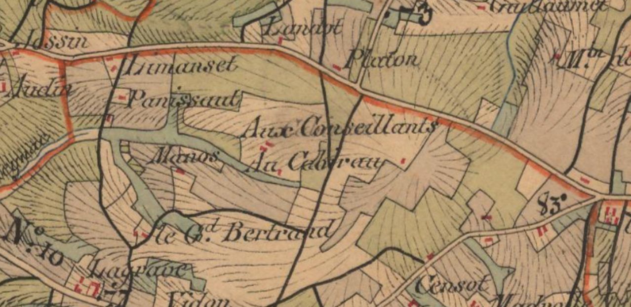 Katasterkarte um 1820